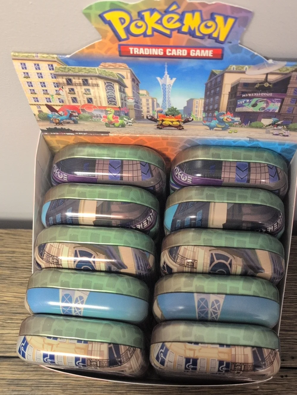 Pokémon TCG Mini Tin Complete Case Set 10 Sealed Tins 2 of Each Art